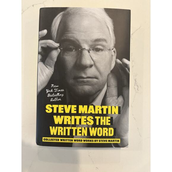 STEVE MARTIN SIGNED AUTOGRAPHED WRITES THE WRITTEN WORD 2025 HC BOOK #4 - Picture 1 of 6